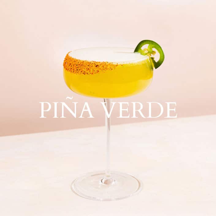 Piña Verde Cocktail Recipe | La Sirena Reposado